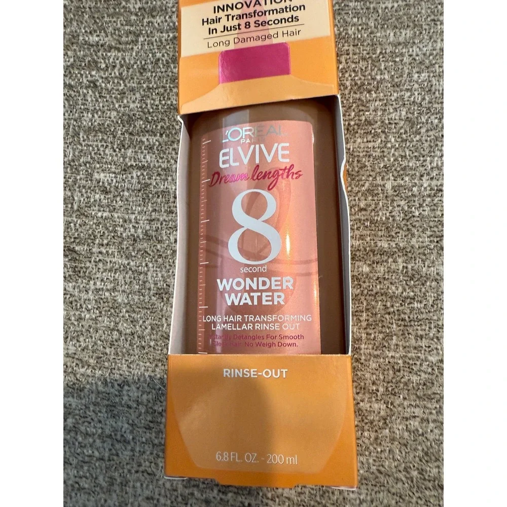 Loreal Elvive Dream Lengths 8 Second Wonder Water Liquid Lamellar RinseOut 6.8oz