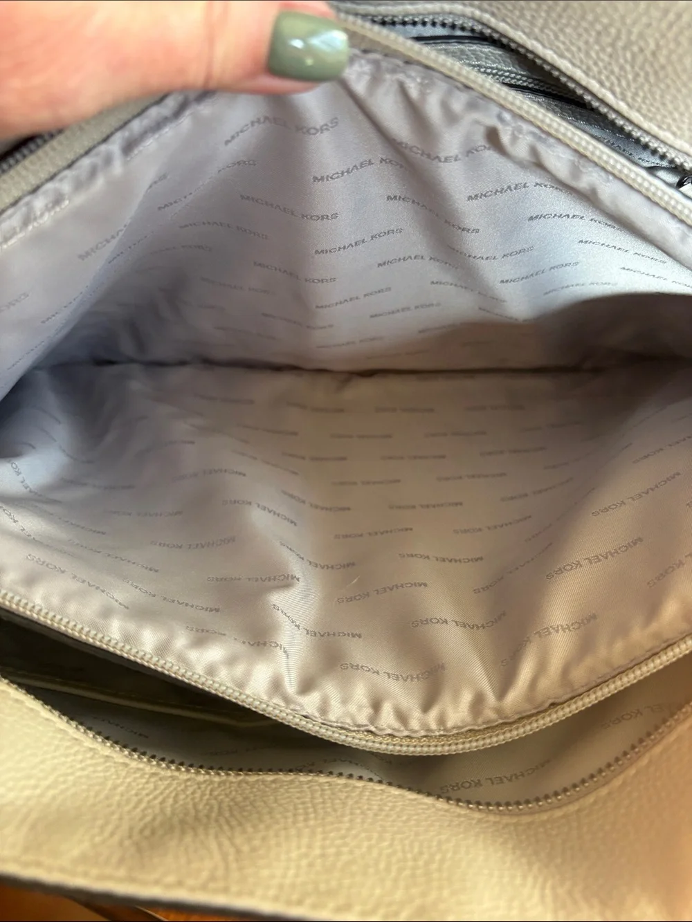 Michael Kors sophisticated pebbled