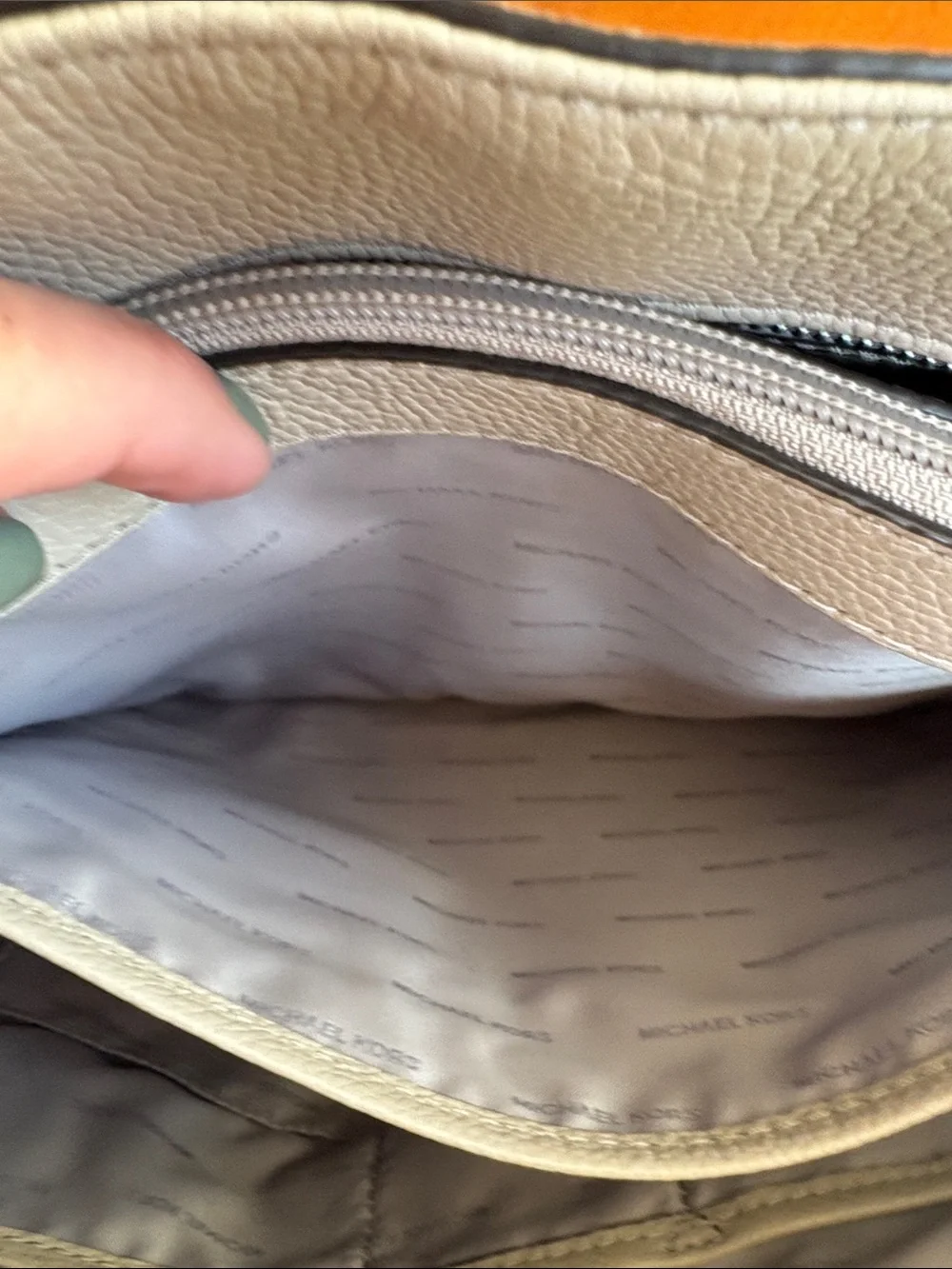 Michael Kors sophisticated pebbled