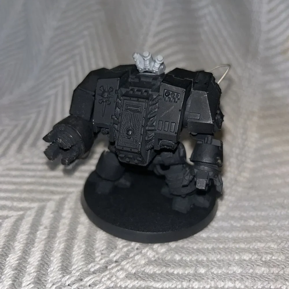 Warhammer 40K Dreadnaught w Power‎ Claws Modified Unpainted