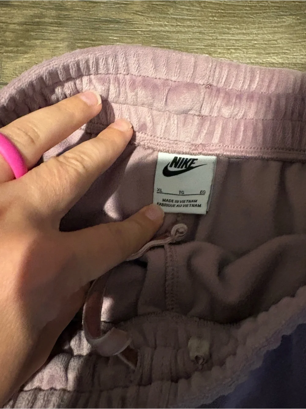 Nike soft velour