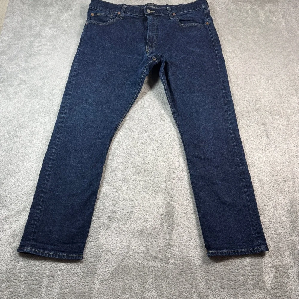Polo Ralph Lauren Sullivan Slim Jeans Mens 38x30 Blue Dark Wash Straight Leg