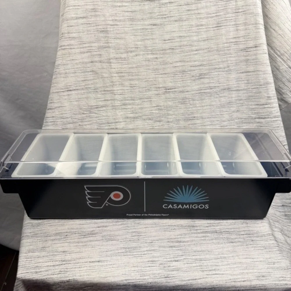 NEW Casamigos Bar Fruit Condiment Caddy Philadelphia Flyers‎ Barware Storage