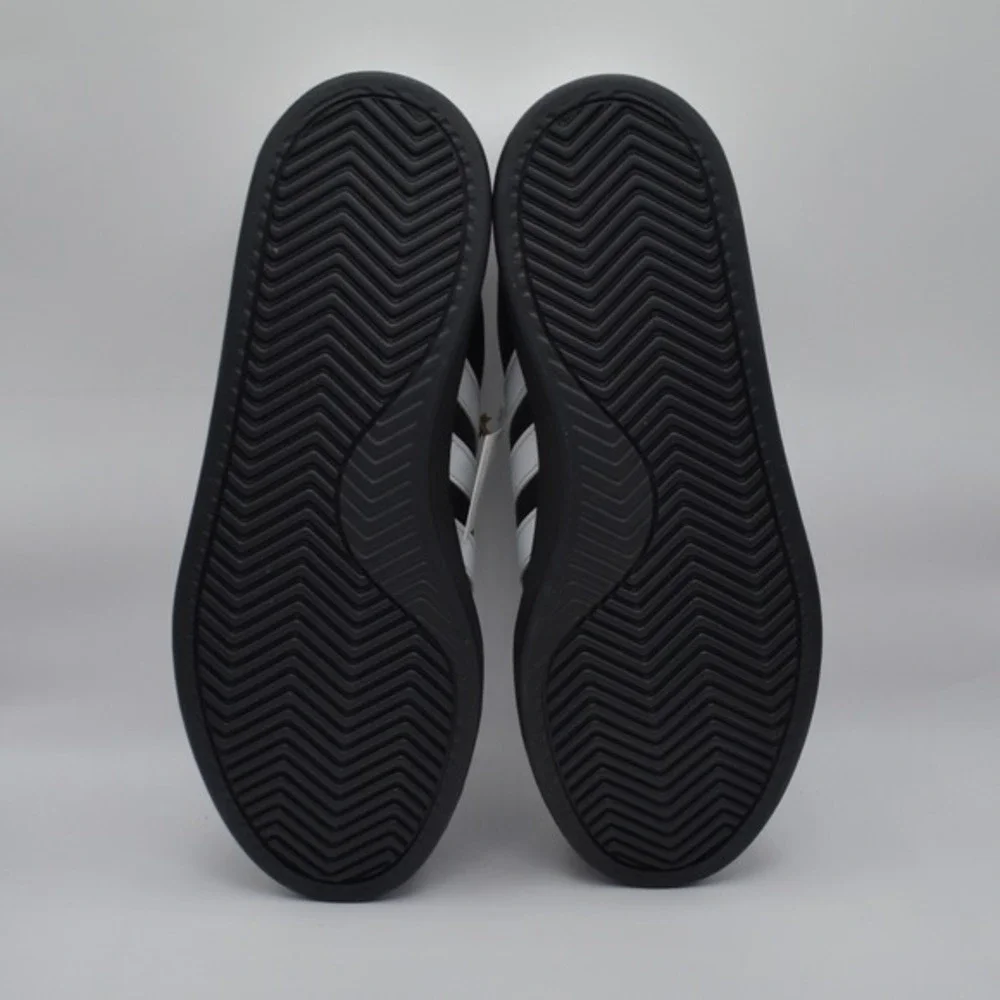 Adidas Grand Court 2.0 Sneakers Men's Size‎ 10 Shoes Black White NIB NEW JR0546