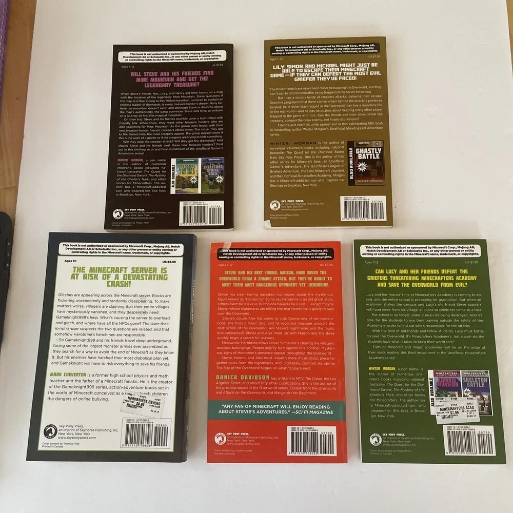 N/A minecraft books