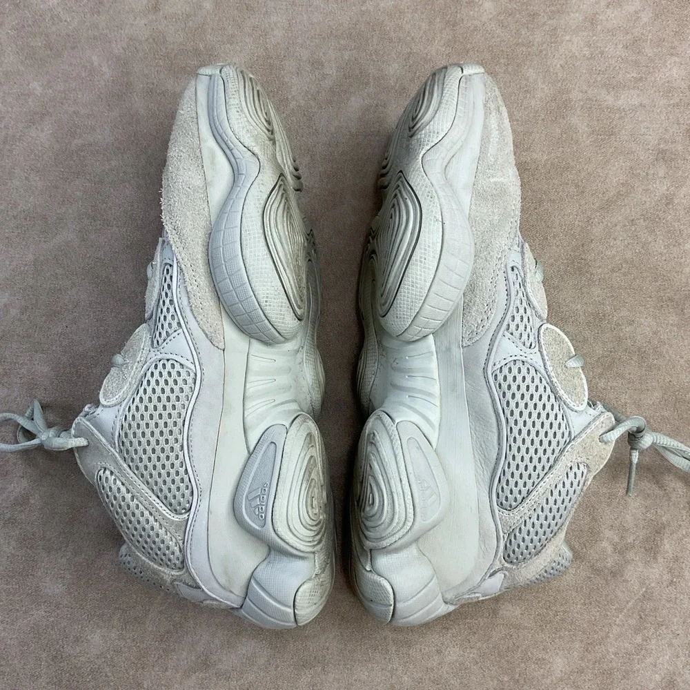 Adidas Yeezy 500 Salt Shoes EE7287‎ Gray Stone Suede Sneakers Men Sz 8