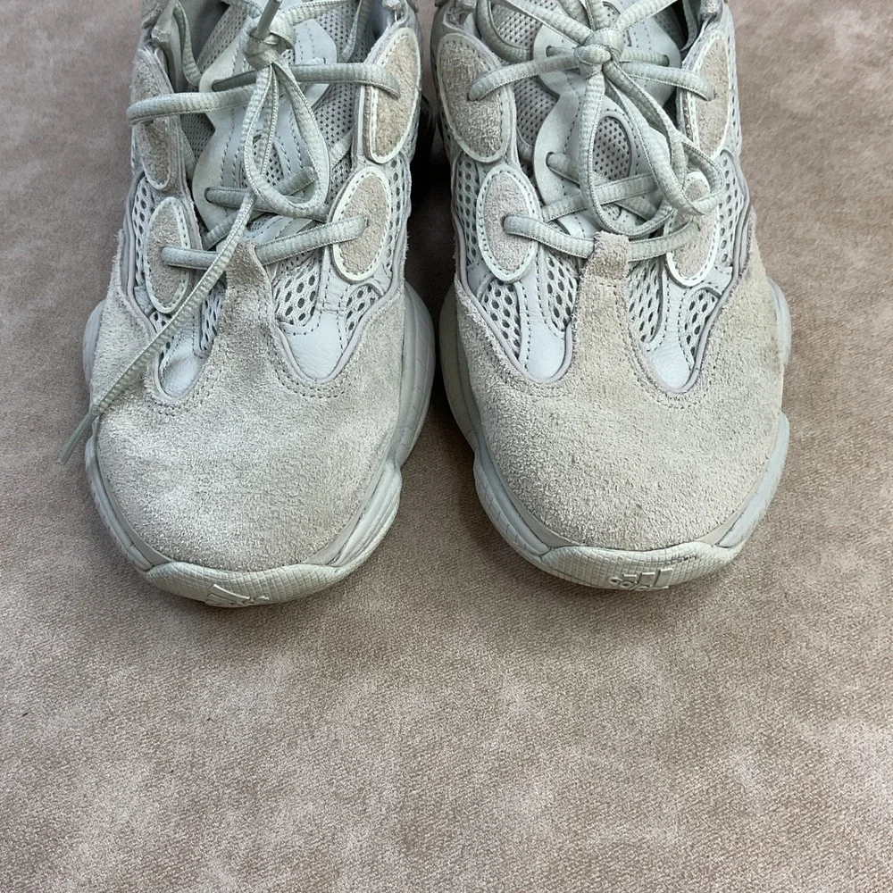 Adidas Yeezy 500 Salt Shoes EE7287‎ Gray Stone Suede Sneakers Men Sz 8