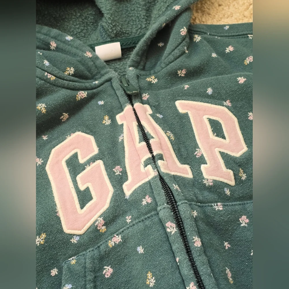 GAP teal hoodie