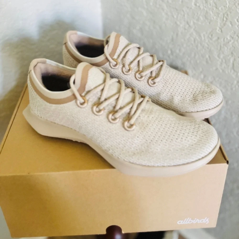 Allbirds Men's‎ Tree Dasher 2 Sneaker, Rugged Beige, ComfortSize 12.5, NWT