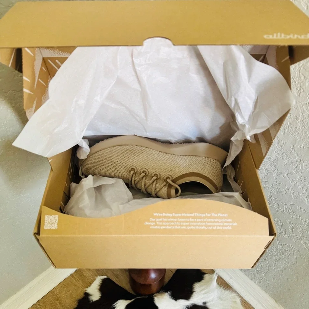 Allbirds Men's‎ Tree Dasher 2 Sneaker, Rugged Beige, ComfortSize 12.5, NWT