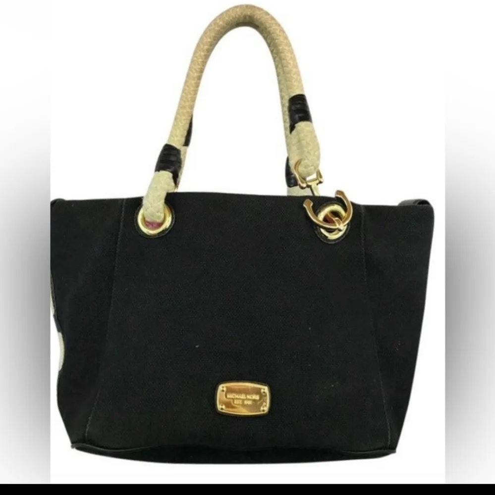 MICHAEL KORS MARINA NAUTICAL GOLD ANCHOR ROPE TOTE