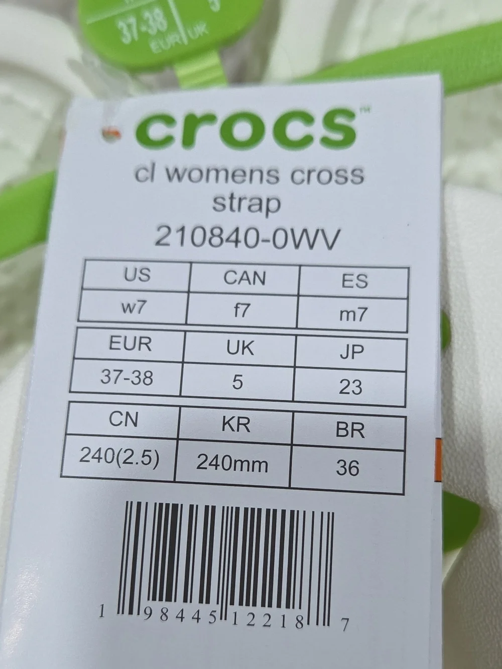 CROCS lightweight white