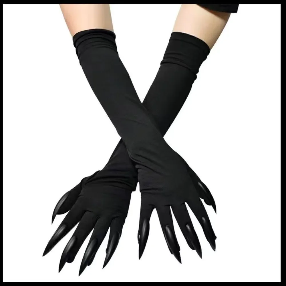 Long gloves with claws, see pictures for measurments one size fits most