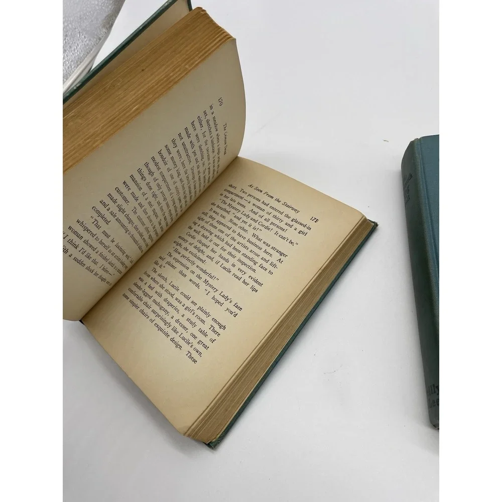 The Crimson Thread /‎ Thirteenth Ring By Roy J. Snell Hardcovers 1925 Vintage