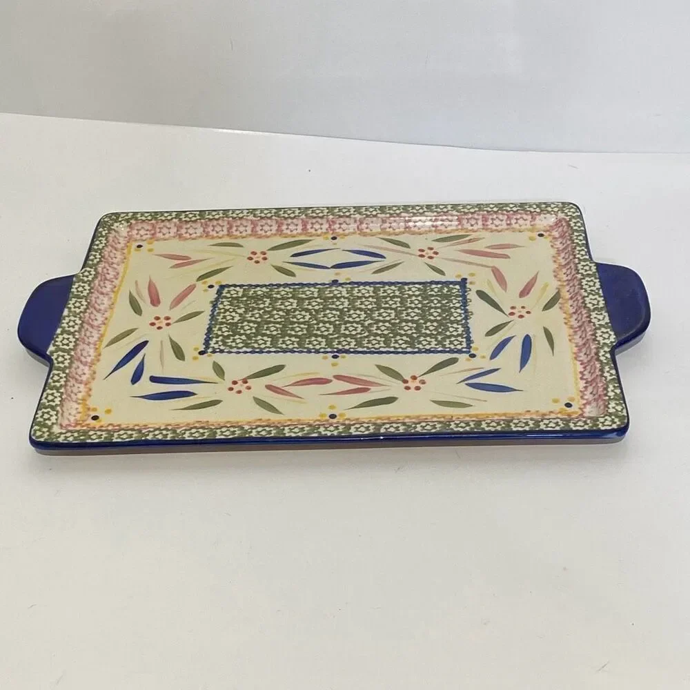 Temp-tations Multicolor Presentable Ovenware By Tara Rectangular Baking Pan Dish