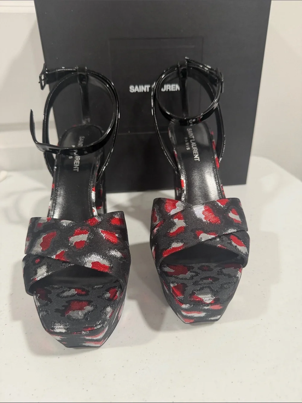 Saint Laurent bold platform