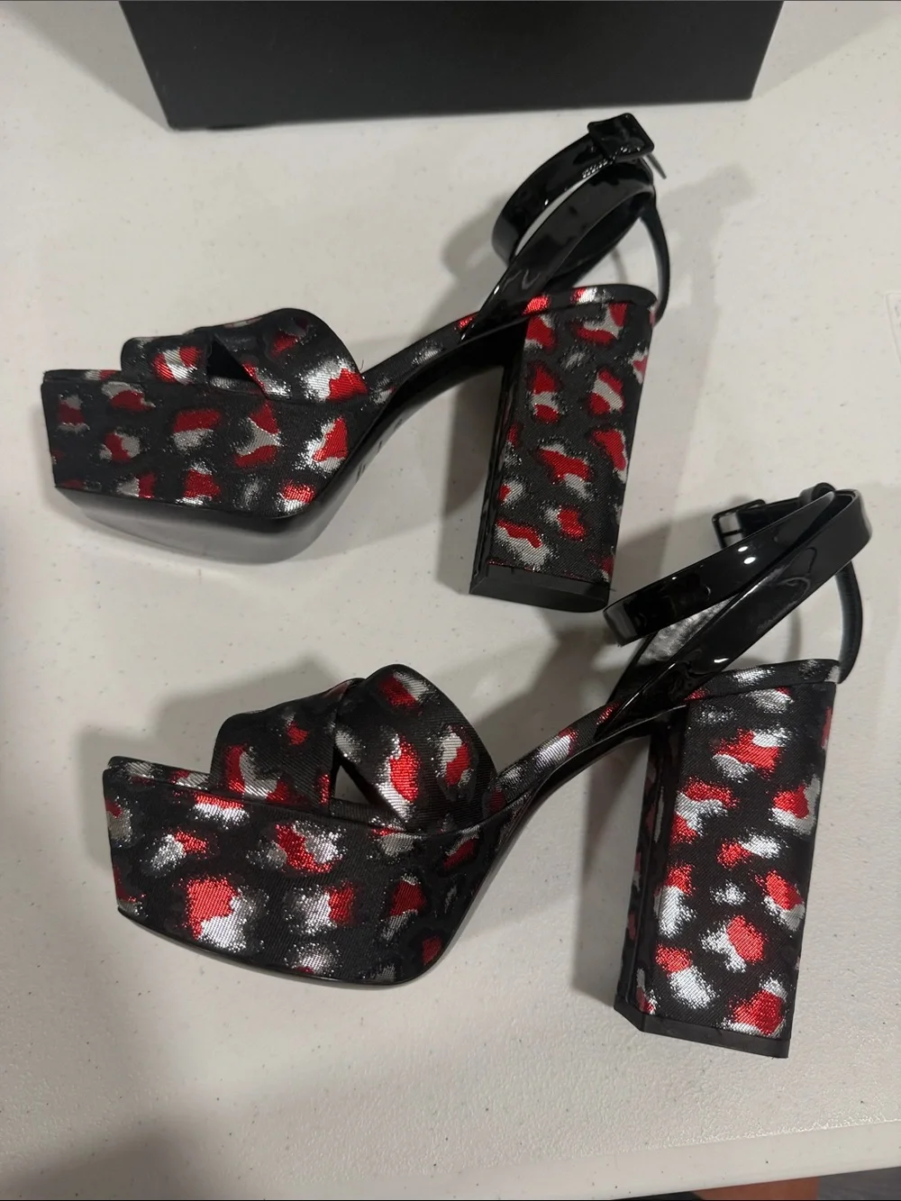 Saint Laurent bold platform