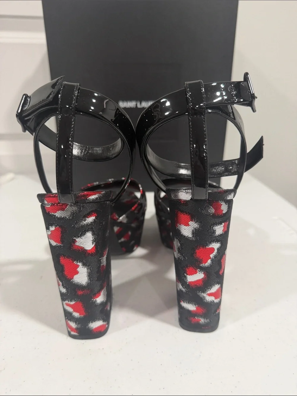 Saint Laurent bold platform