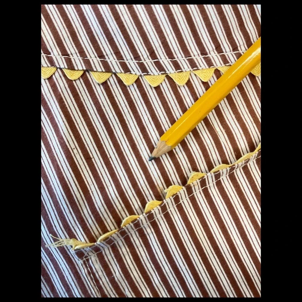 Handmade vintage apron