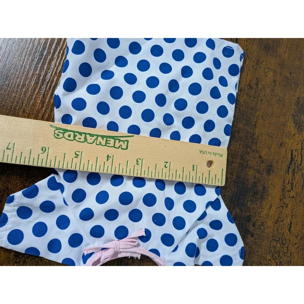 Our‎ Generation 🤍 Sarah Doll Outfit Blue  White Polka Dot Party Dress