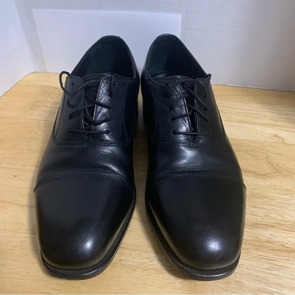 Florsheim‎ Men's Edgar Cap Toe Lace Up Black 17168-01 mens 9D