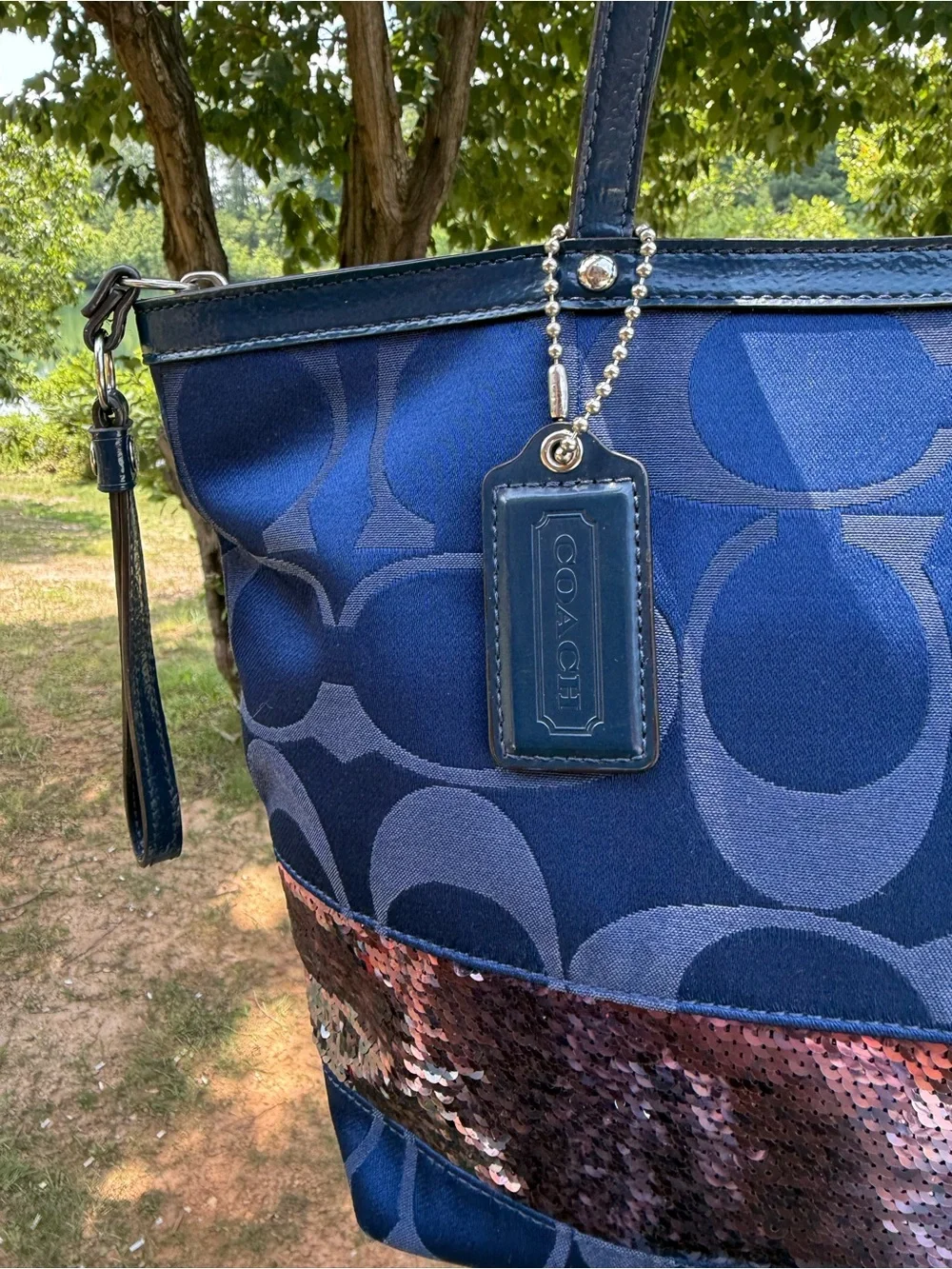 Coach wristlet detachable