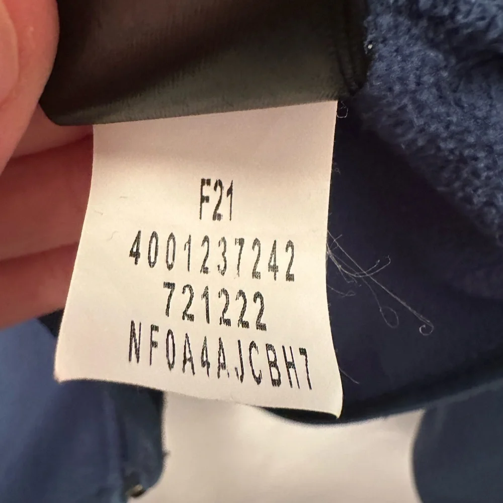The North Face embroidered elastic