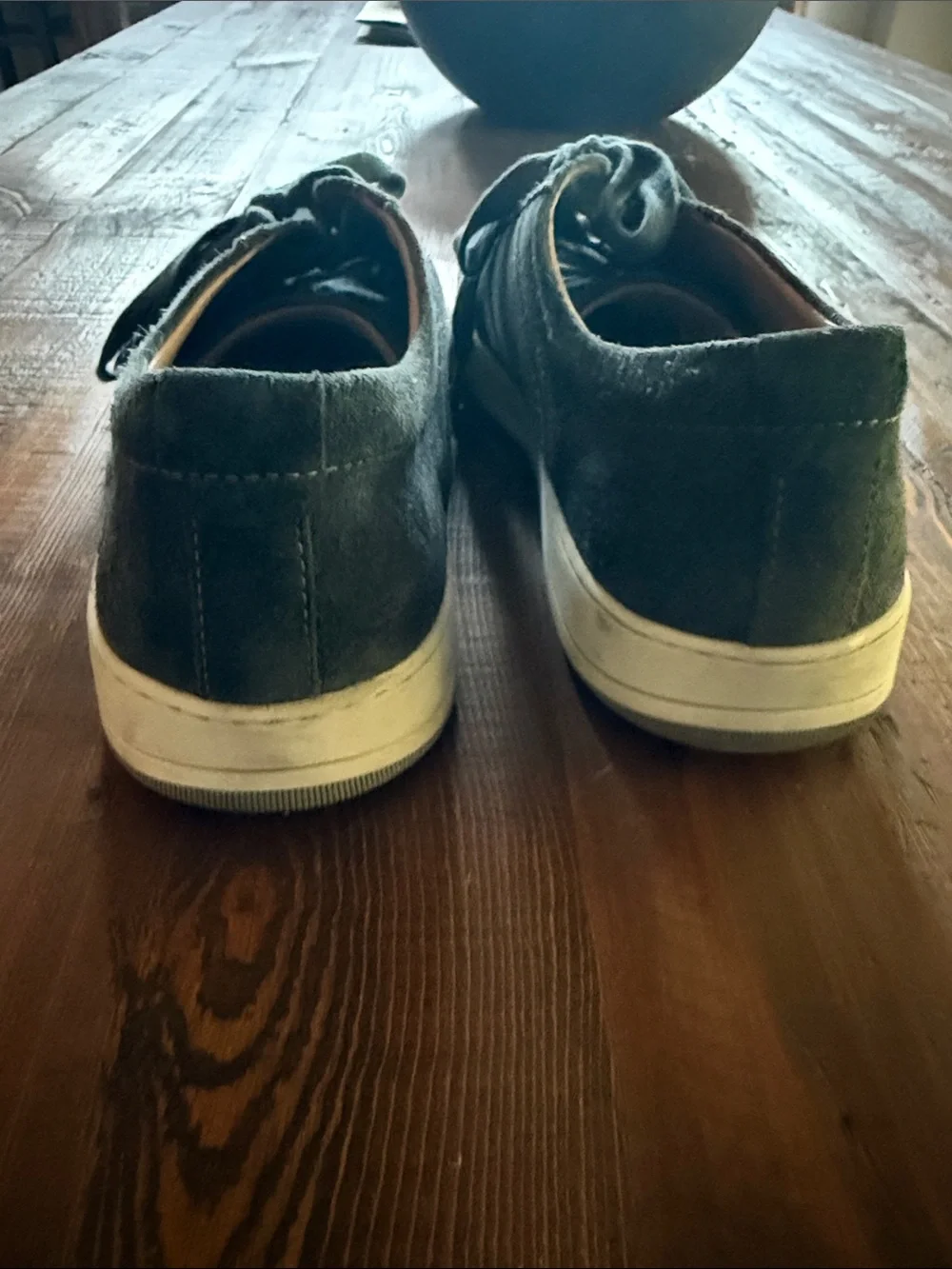 Johnston & Murphy Men's Low-Top Sneakers in Slate Blue