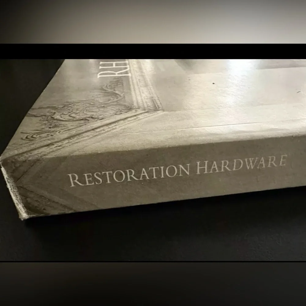Restoration Hardware thick massive