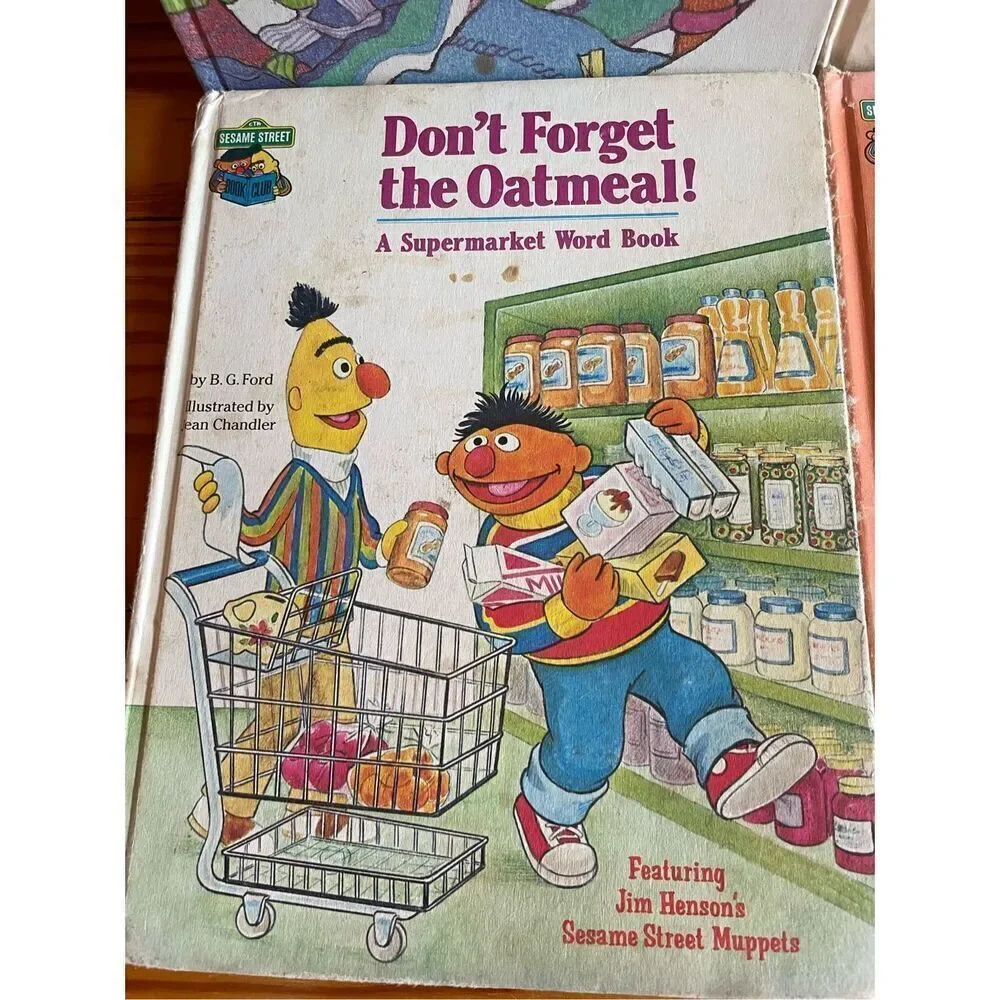 Sesame Street vintage 1980s