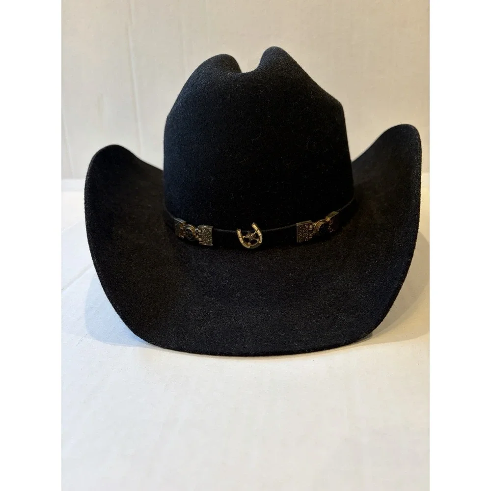 Bullhide by Montecarlo Wool Cowboy Hat El Disobediente Black 0568BL