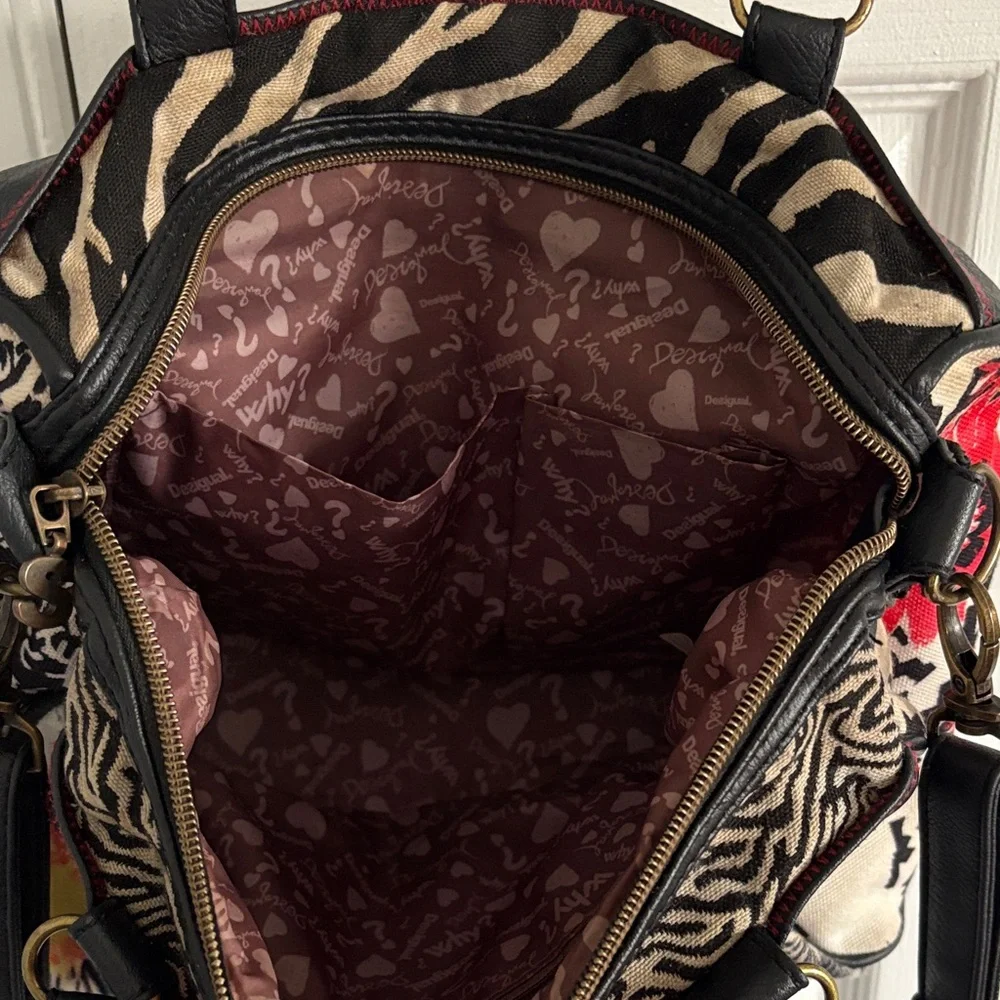 Desigual satchel featuring