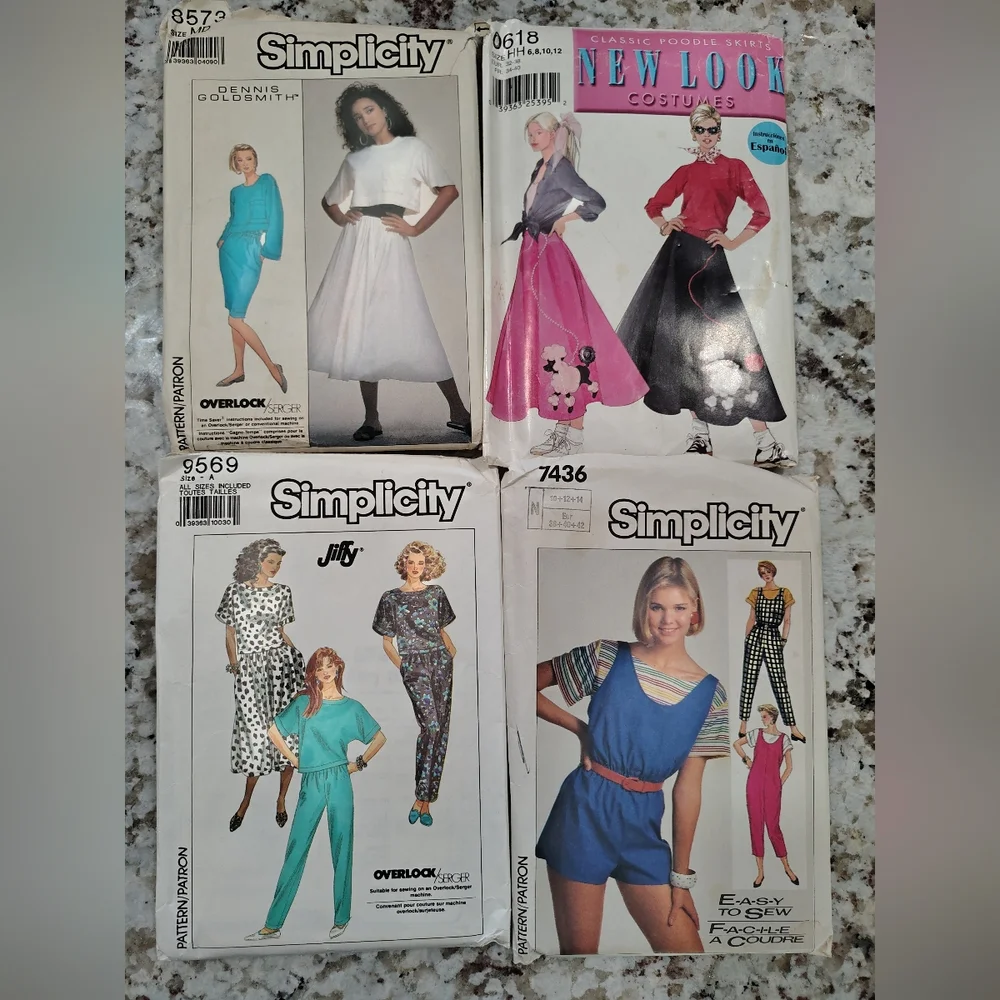 Simplicity lot vintage
