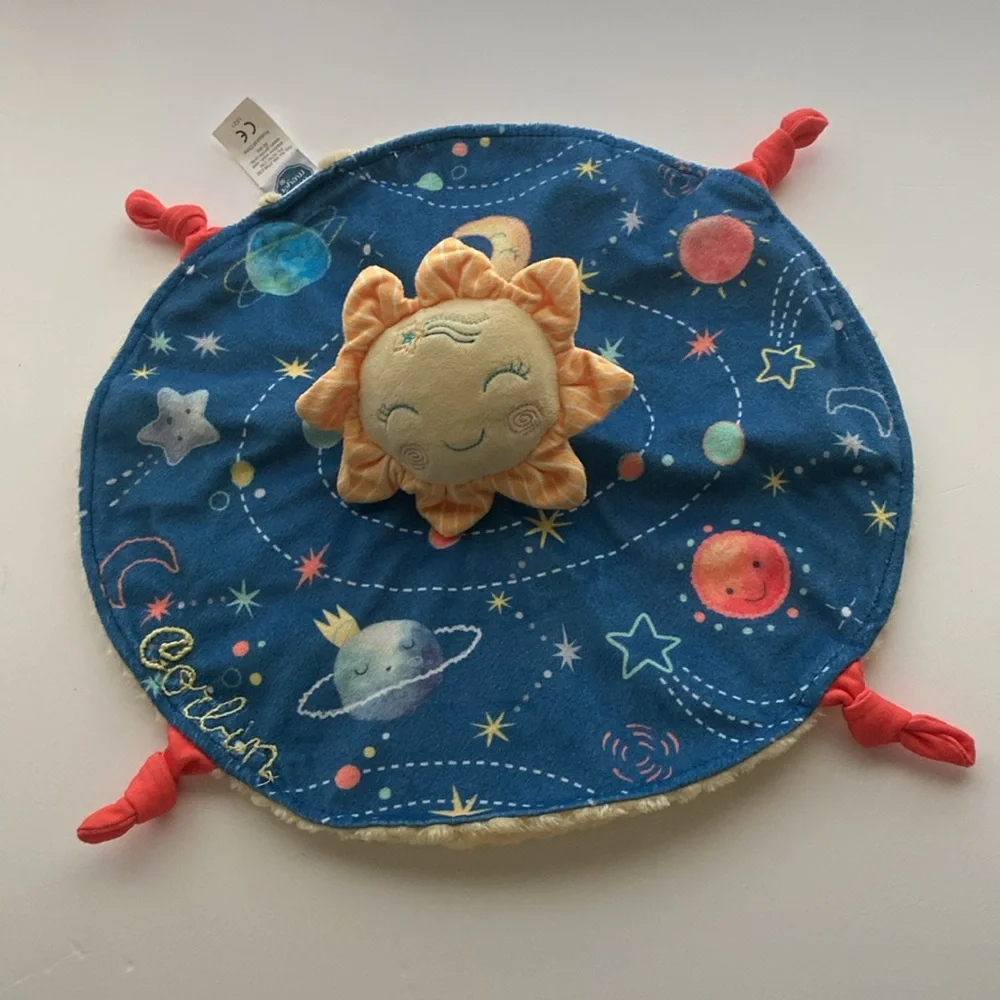 Mary Meyer Baby Cosmo Character Blanket Security Blanket Lovey Soft Toy sun