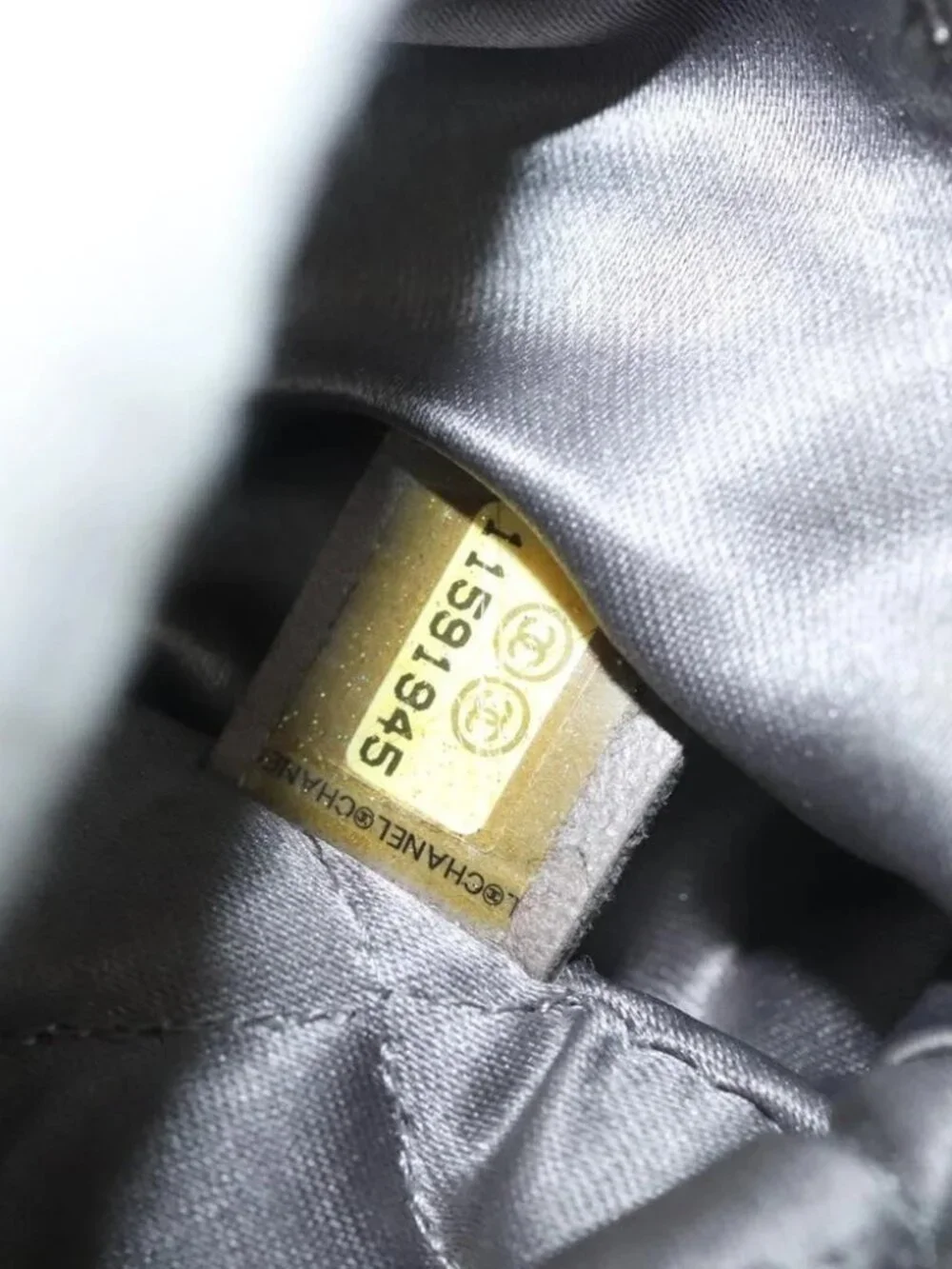 CHANEL brand	chanel color	silver