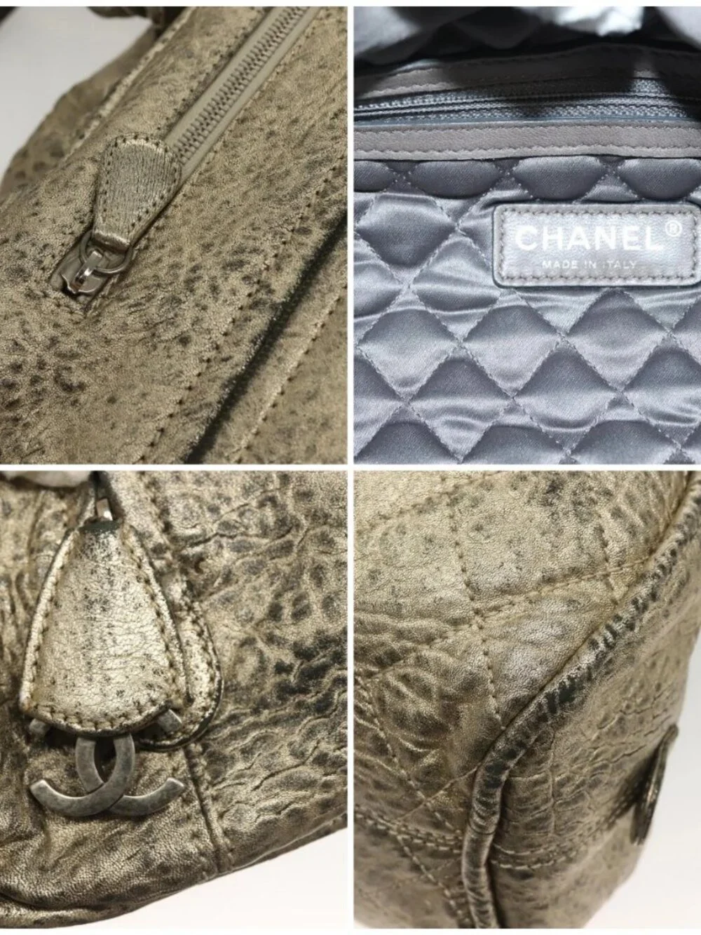 CHANEL brand	chanel color	silver