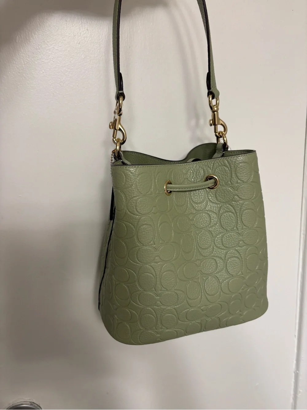 Coach bucket bag