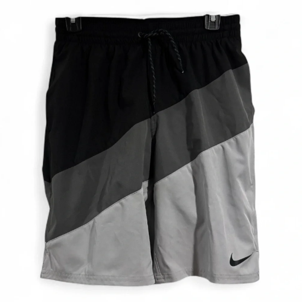 Nike swimming trunks swim lined drawstring small NEW elastic waistband pull on