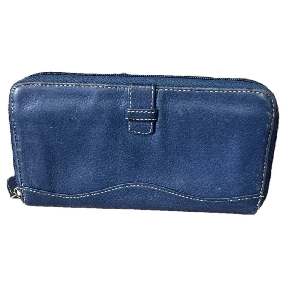 Tignanello blue pebbled
