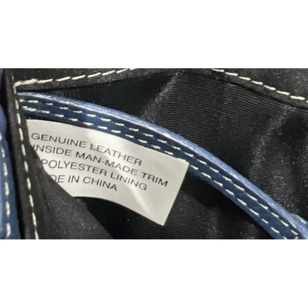 Tignanello blue pebbled