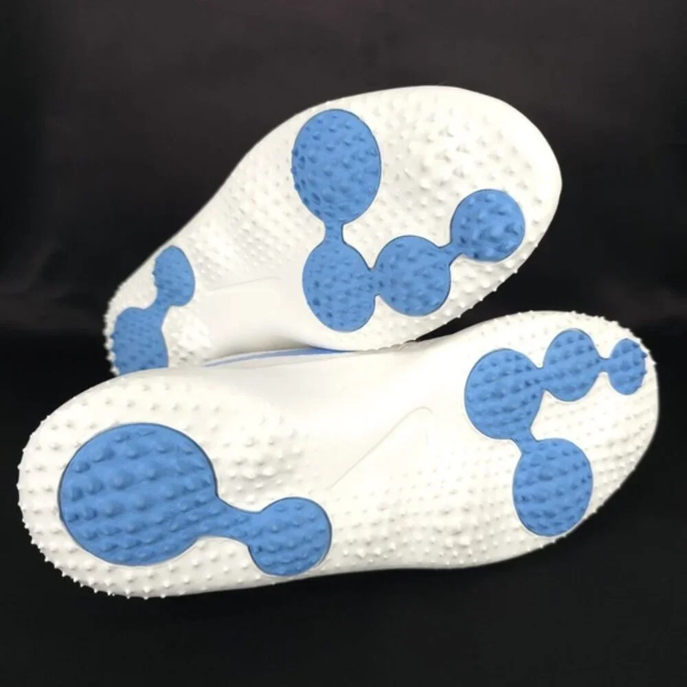 NWB NIKE GOLF ROSCHE G JR SUMMIT WHITE/UNIVERSITY BLUE UNISEX 909250-100 Size 7Y