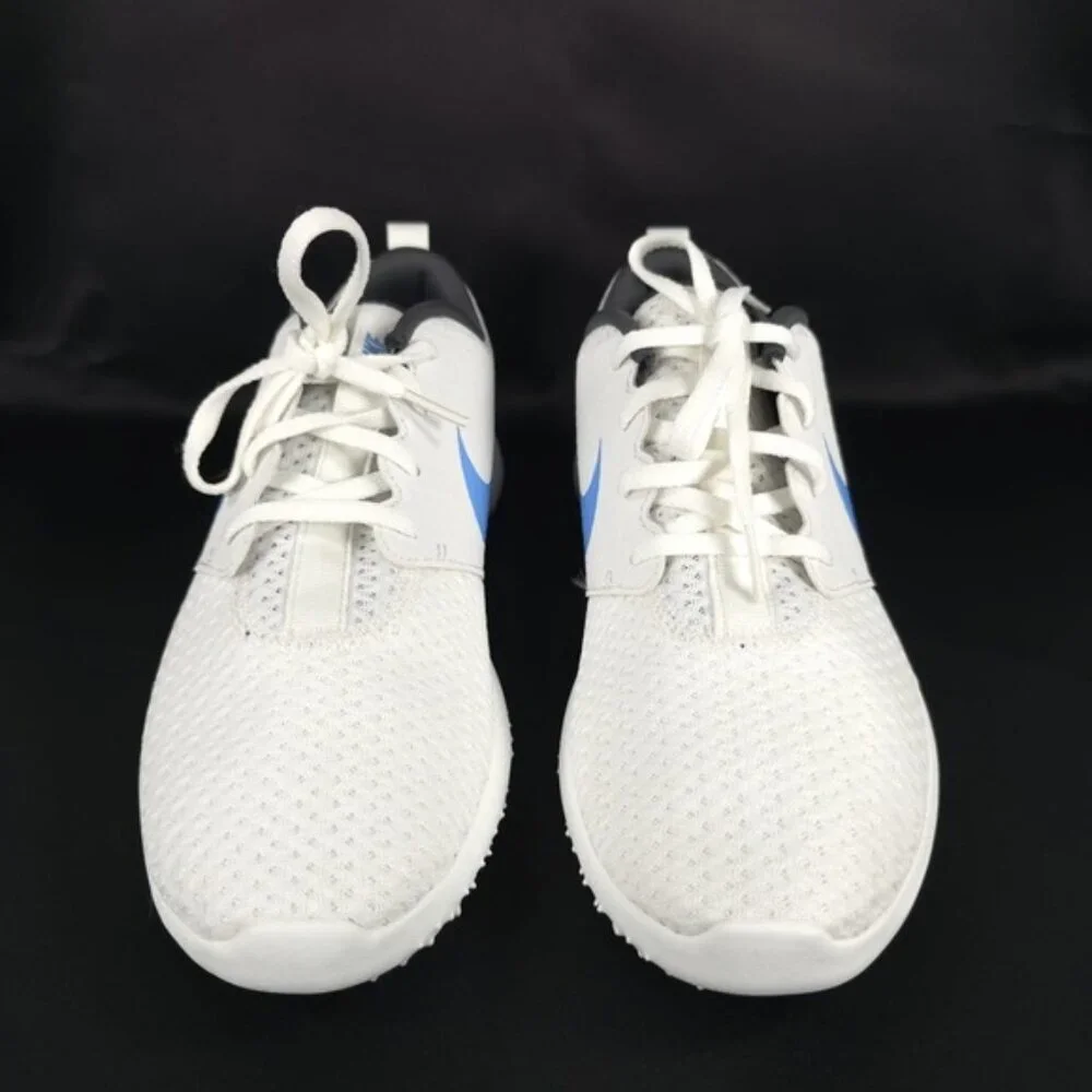 NWB NIKE GOLF ROSCHE G JR SUMMIT WHITE/UNIVERSITY BLUE UNISEX 909250-100 Size 7Y