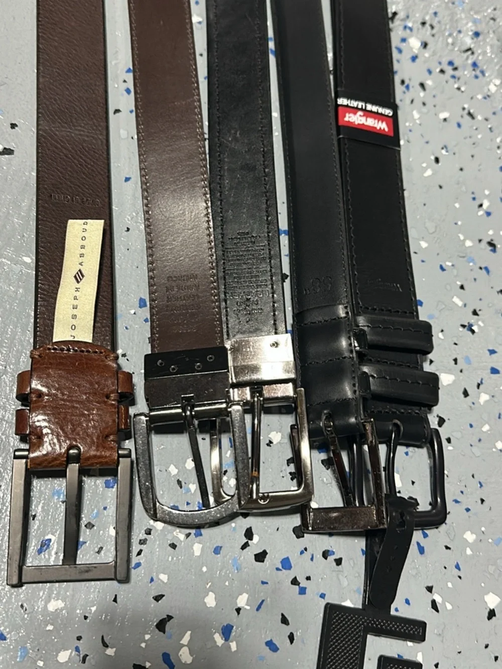 Wrangler set leather