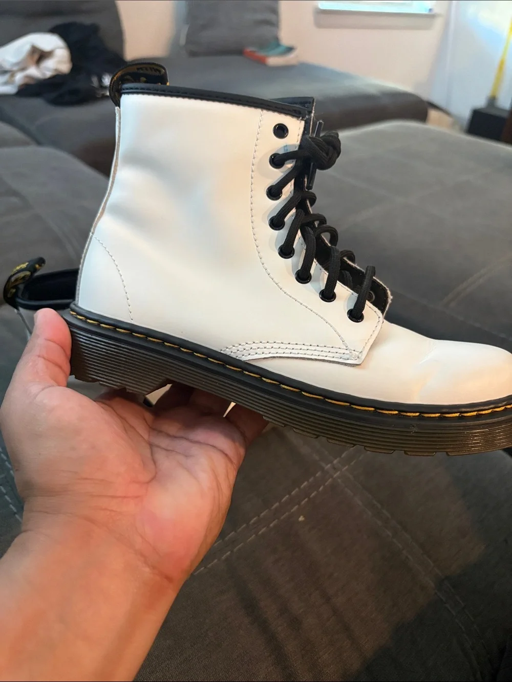Youth Dr Martens Combat boot