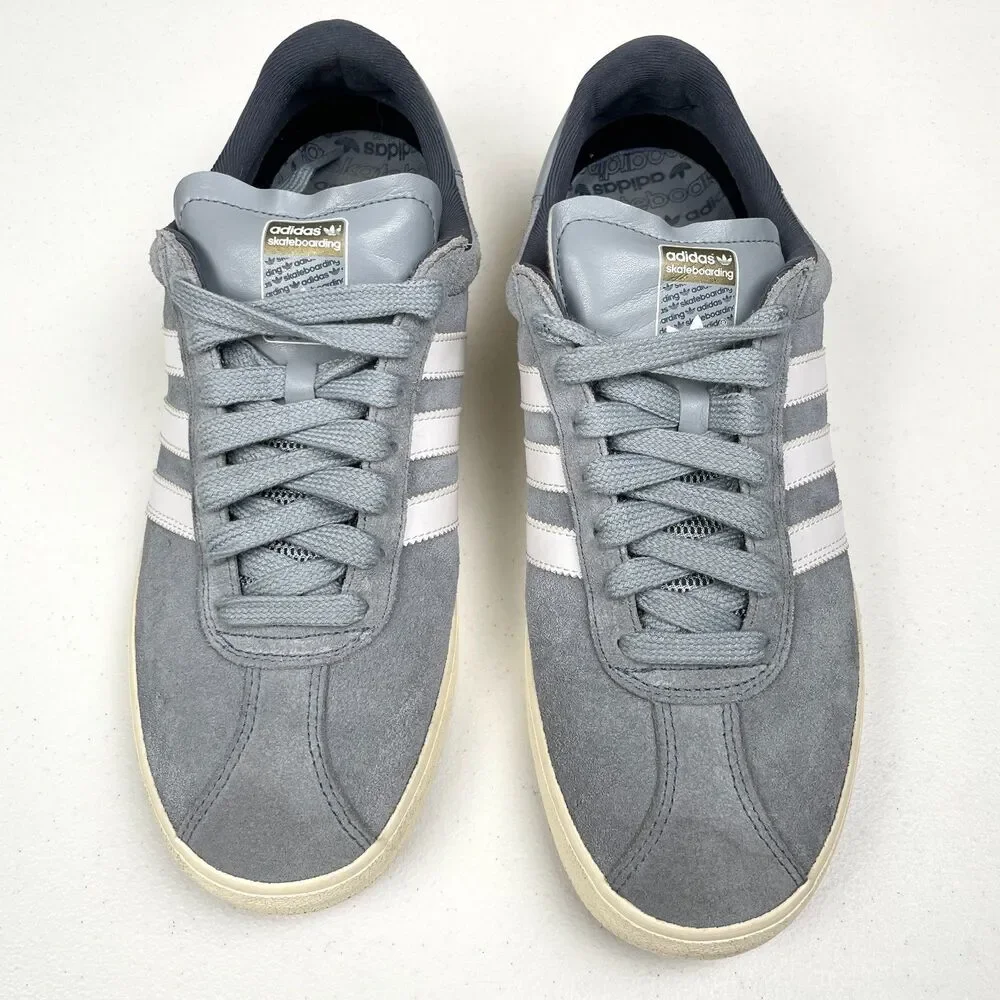 Adidas Lo Pro Skateboarding Sneakers‎ Mens 11 Gray Blue Suede Streetwear 2009
