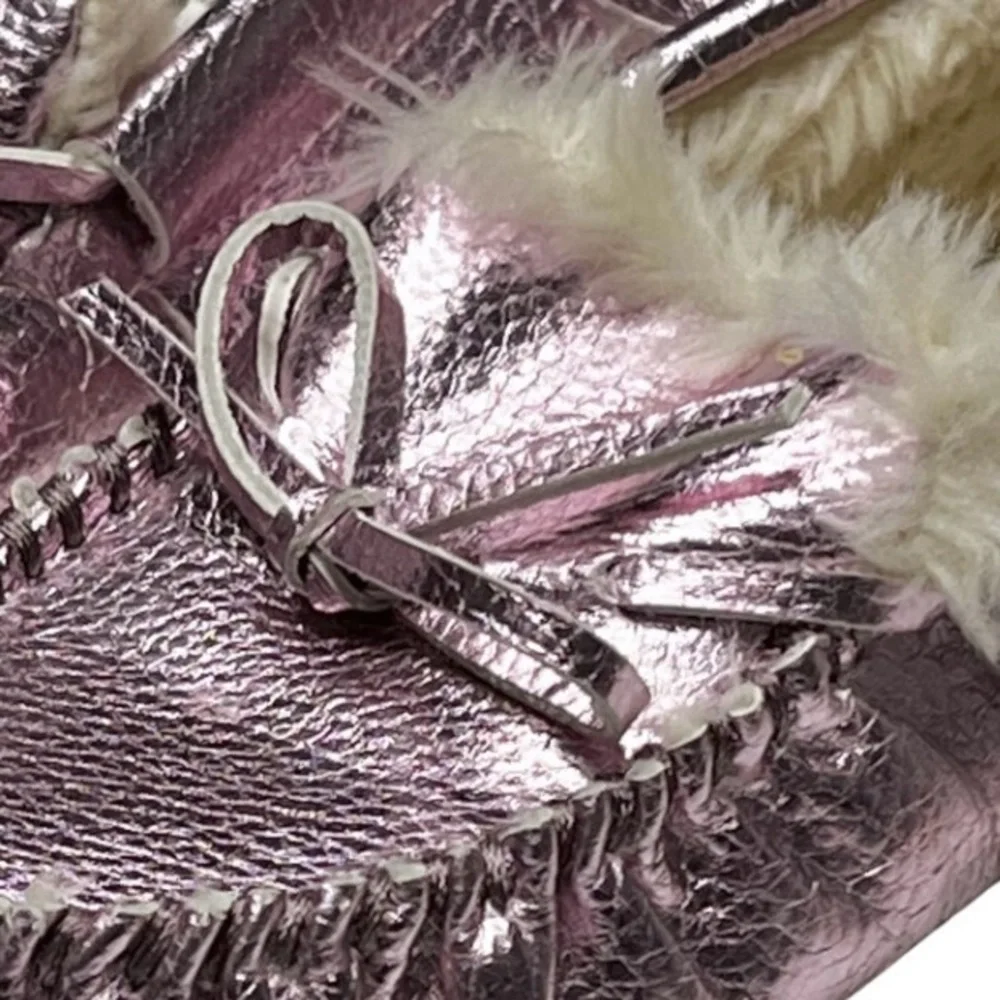 Crewcuts pink metallic