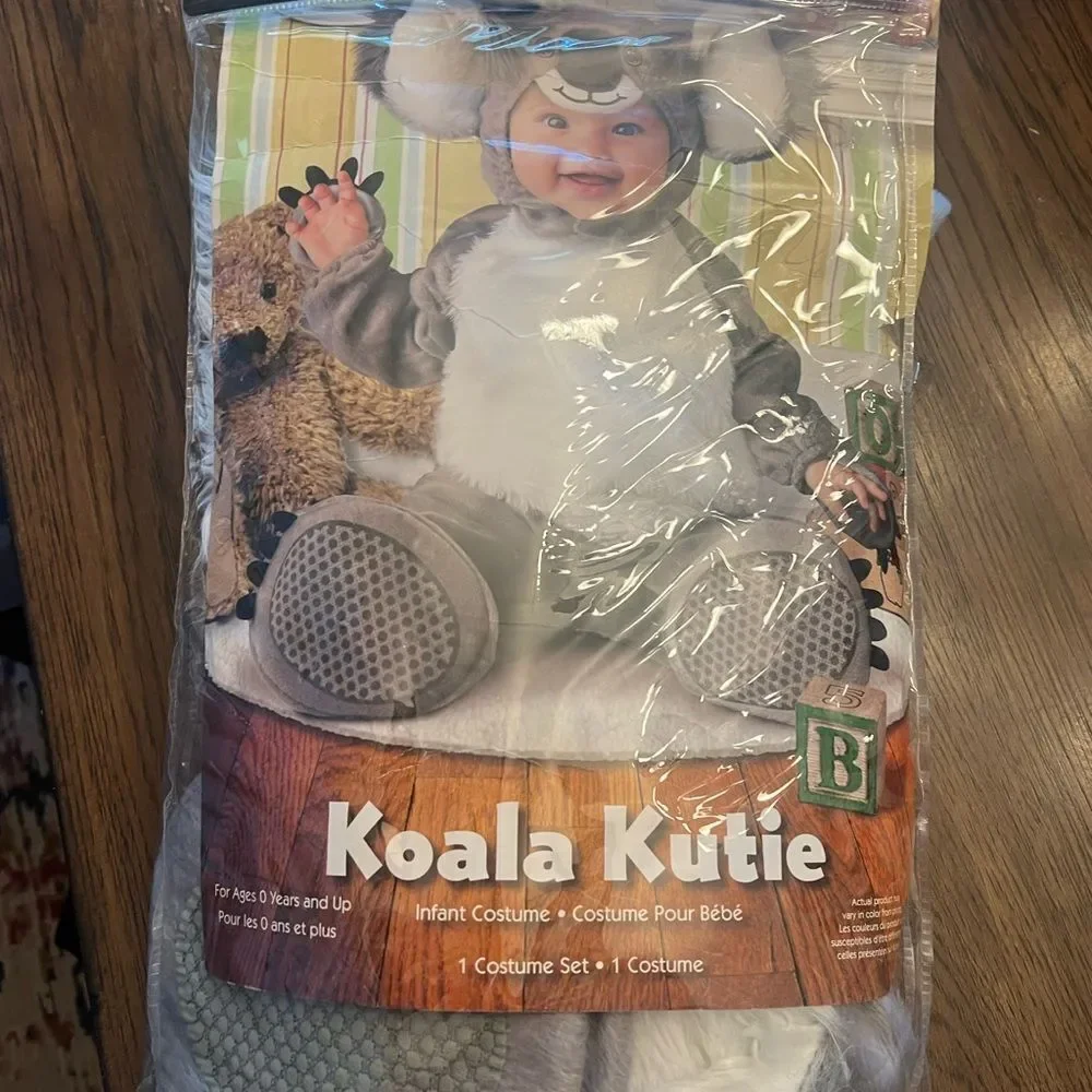 Koala Kutie Infant Halloween Costume. 18-24 mos.