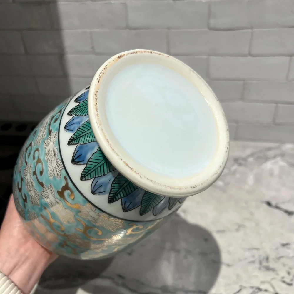 Vintage Imari‎ Japanese Handpainted Vase