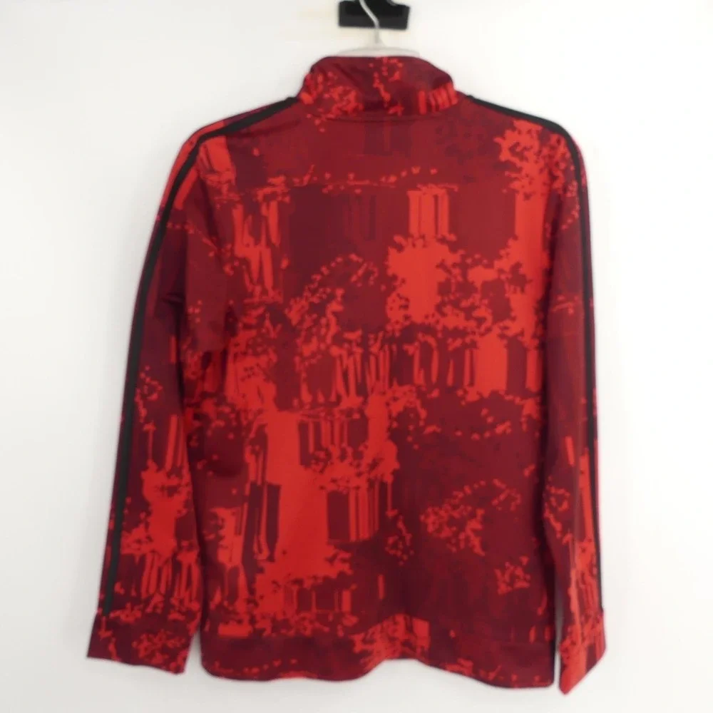 adidas jacket red
