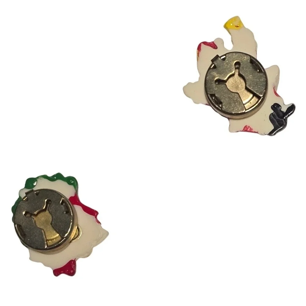 Lustre Fame holiday	 button